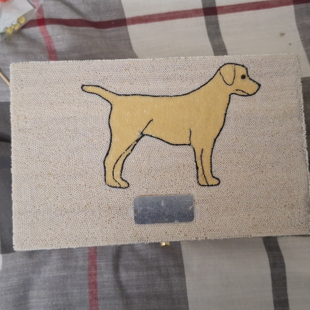 Homemade beaded box